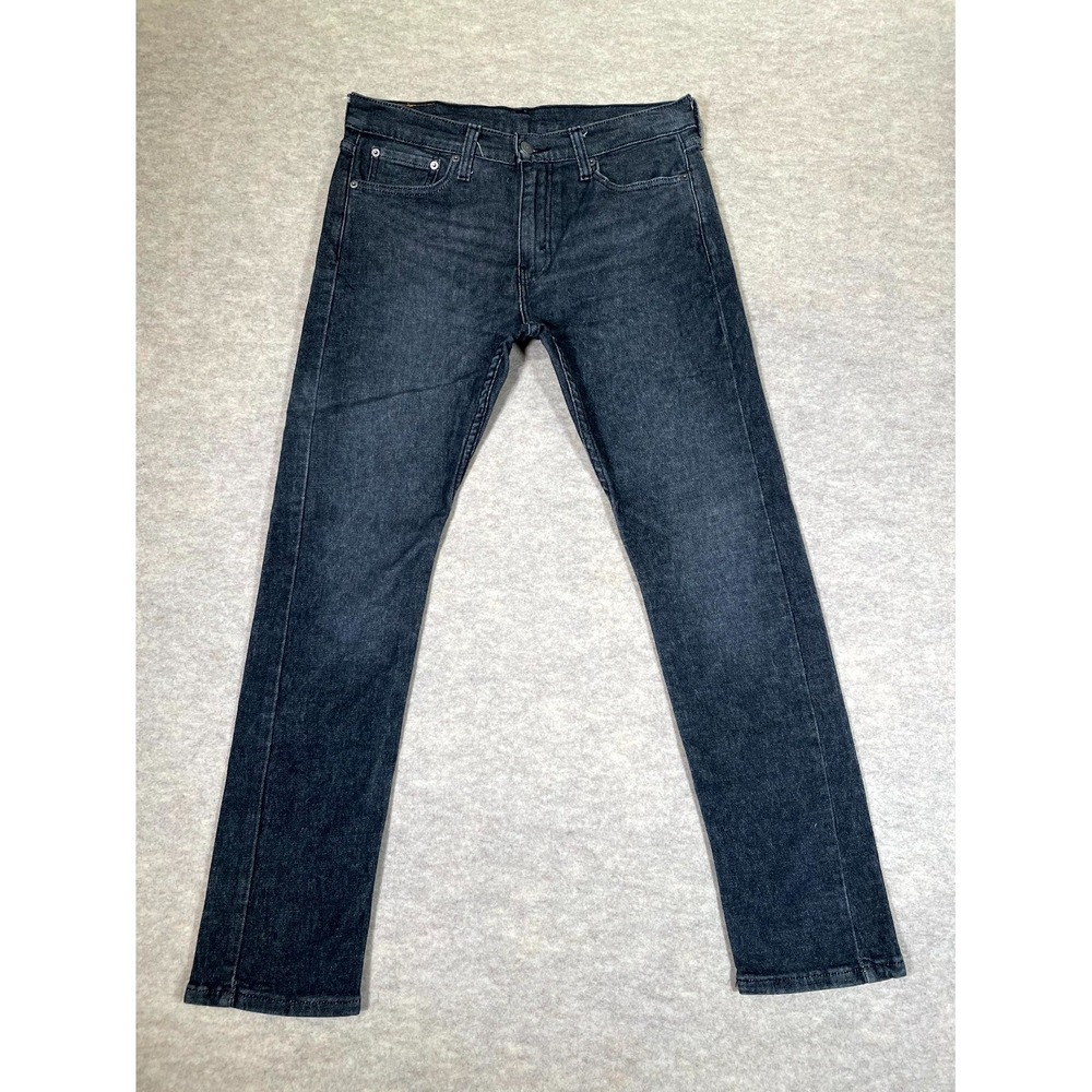 Levi's 510 Skinny Jeans Mens 32x32 Blue Denim Dark Wash Mid Rise Everyday Wear
